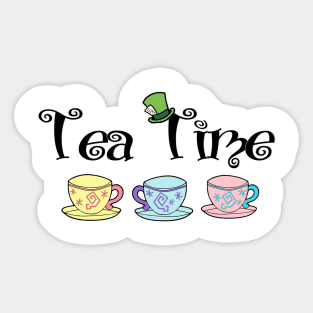 Tea Time Sticker